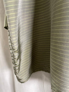 Shirt Health silk green stripe