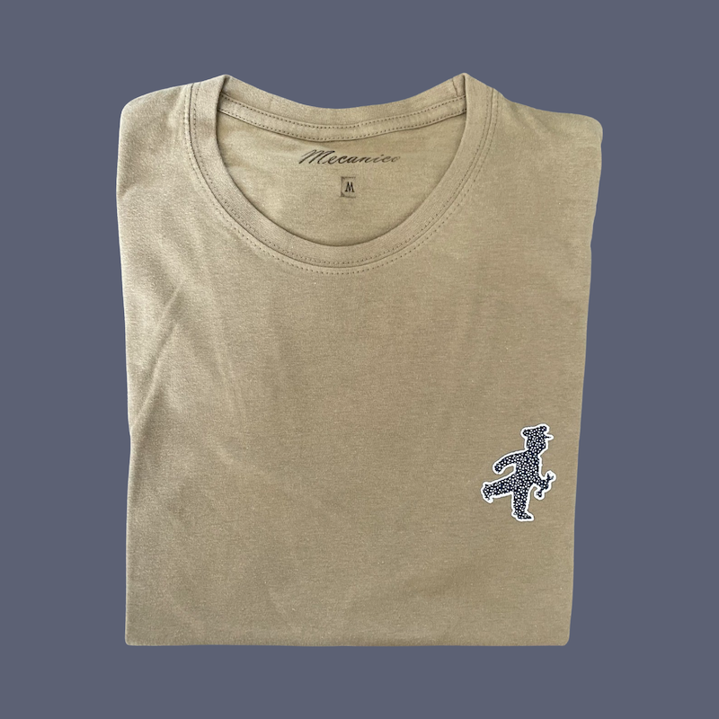 Mecanico  Tshirt  logo khaki